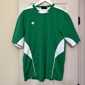 Lotto Men's Green jersey style T-shirt